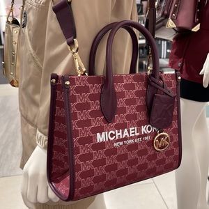 Michael Kors Mirella Small Shopper Top Zip Crossbody Bag Logo MK
Mulberry Multi